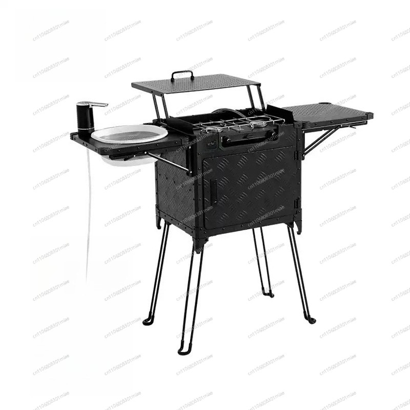 Draagbare opvouwbare buitenkeu - Camping Cooking Box Set recensie en prijs