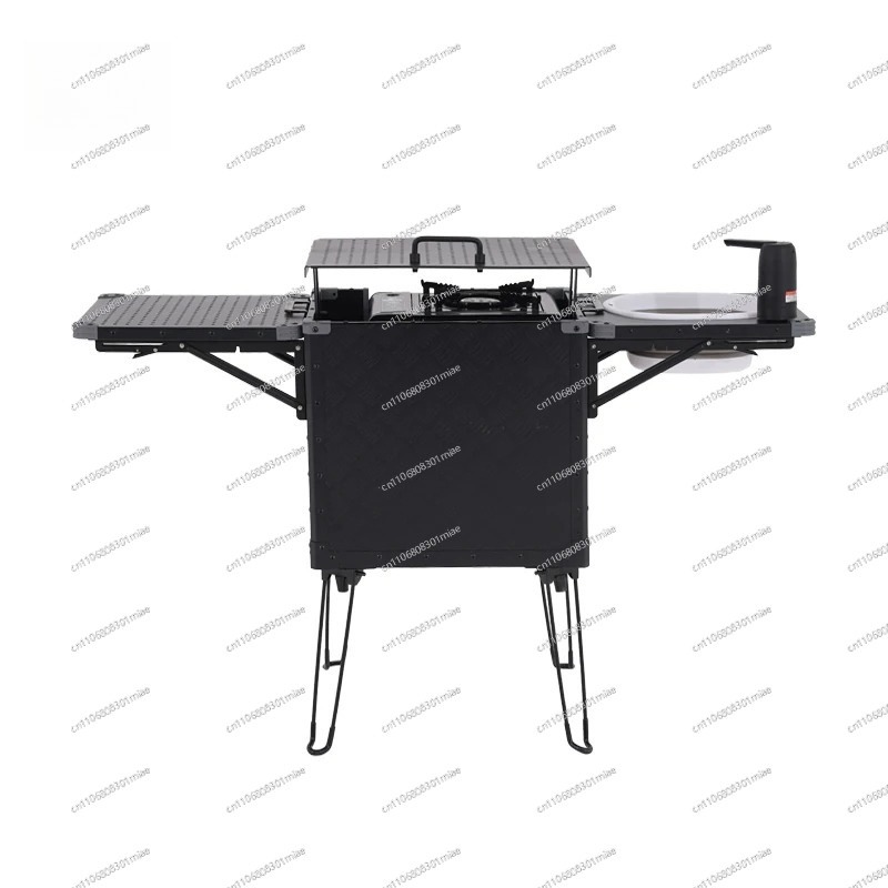Draagbare opvouwbare buitenkeu - Camping Cooking Box Set recensie en prijs