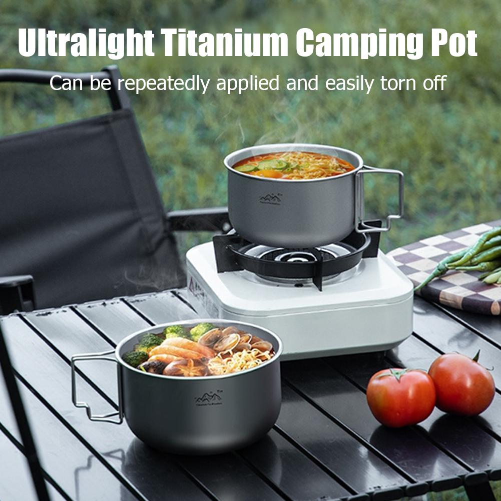 Ultralichte titanium kookgerei - Mess Kit Titanium recensie en prijs