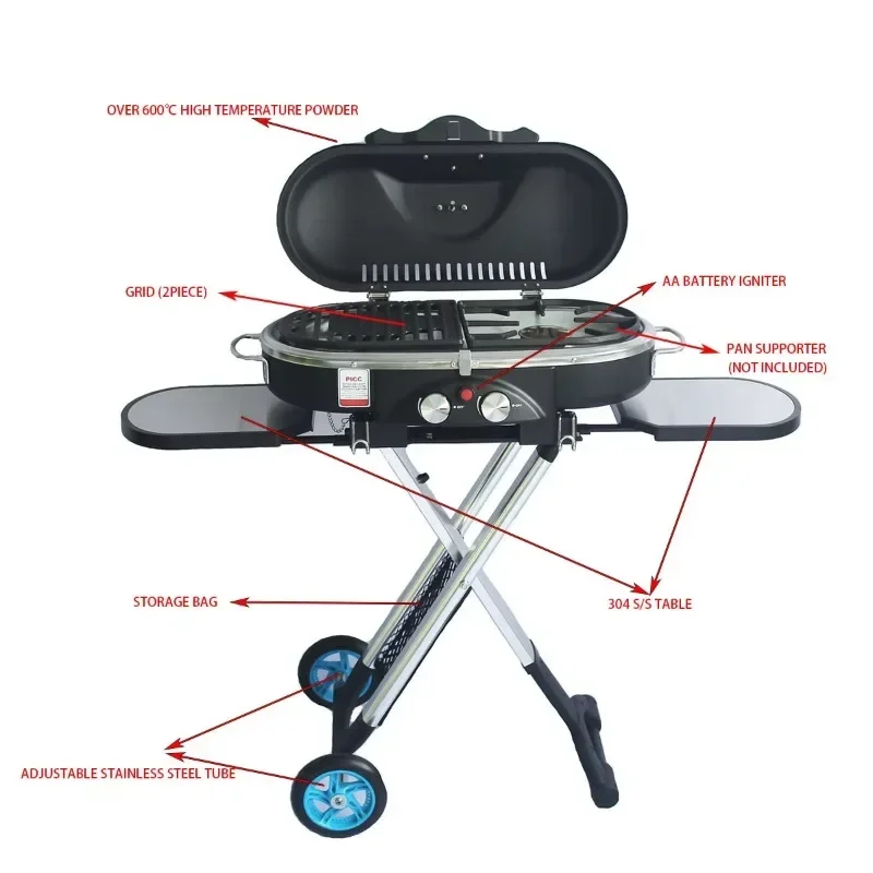 Outdoor indoor gasfornuis camp - Camping Cooking Range recensie en prijs