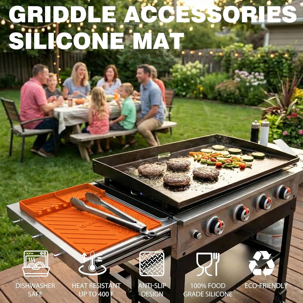 Siliconen grillmatten of acces - Camping Cooking recensie en prijs