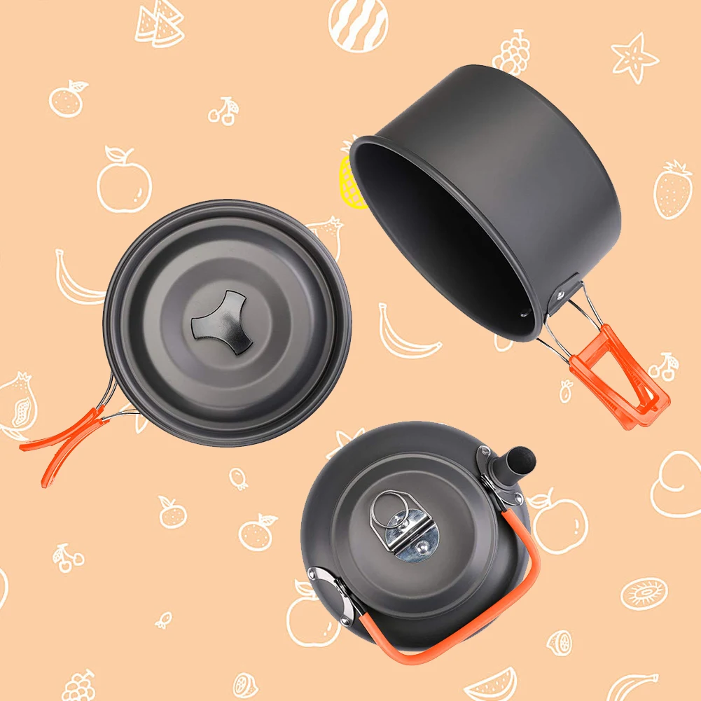 Campingkookgerei Set Ketel Pot - Camping Outdoor Cooking Set recensie en prijs