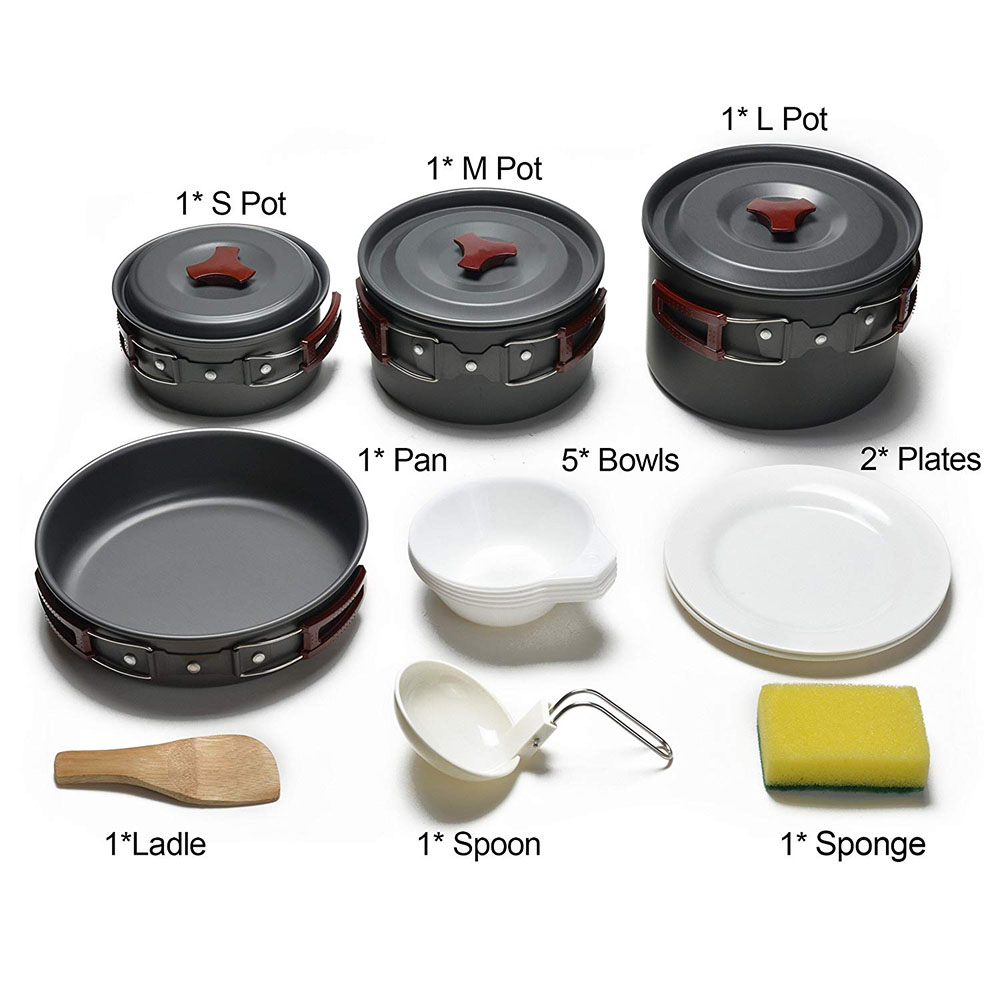 Outdoor Camping Kookgerei Kit  - Campfire Cooking Anime recensie en prijs