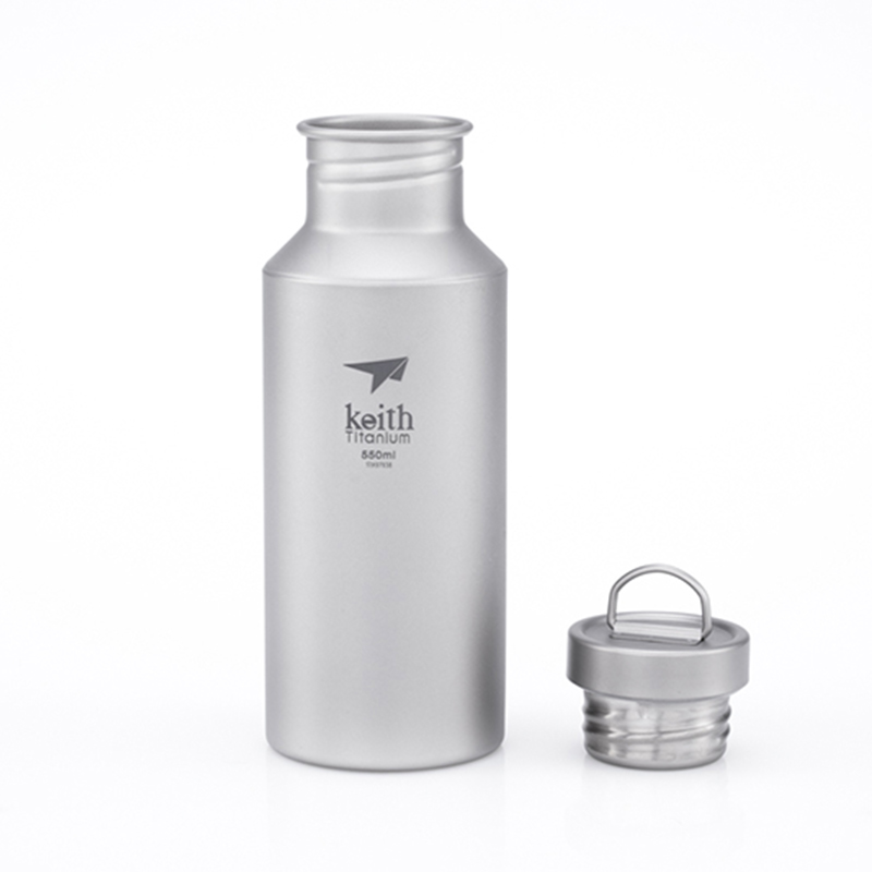 Keith Titanium Waterfles 550Ml - Mess Kit Titanium recensie en prijs