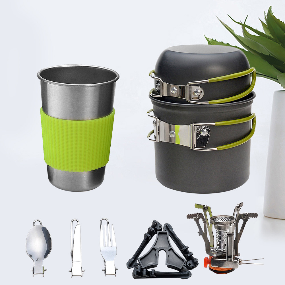 Outdoor Camping Kookgerei Set  - Camping Outdoor Cooking Set recensie en prijs