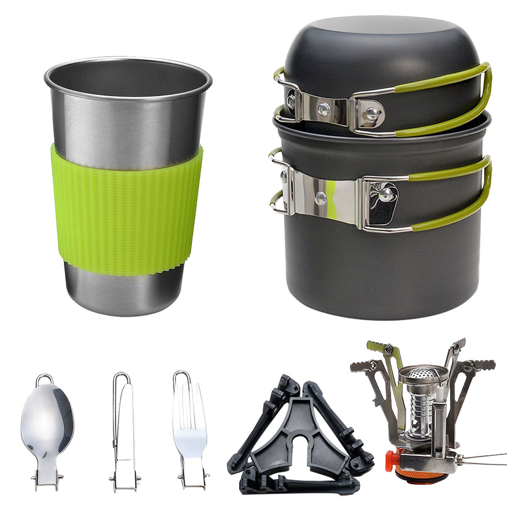 Outdoor Camping Kookgerei Set  - Camping Outdoor Cooking Set recensie en prijs