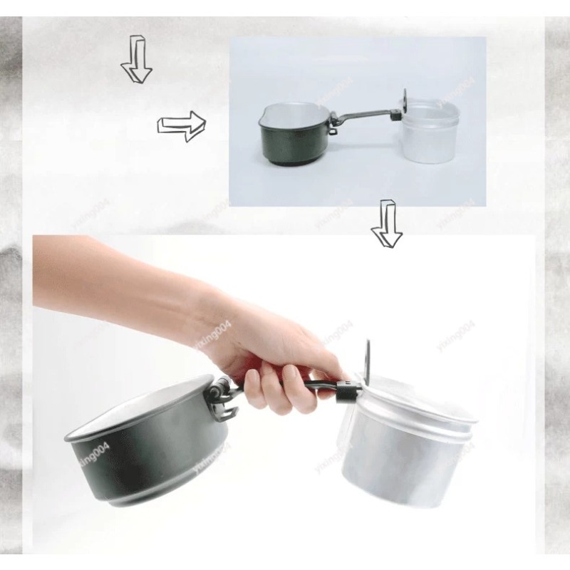 Multifunctionele outdoor kooks - Camping Cooking Box Set recensie en prijs